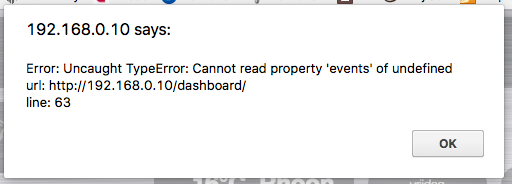 Error combined calendars