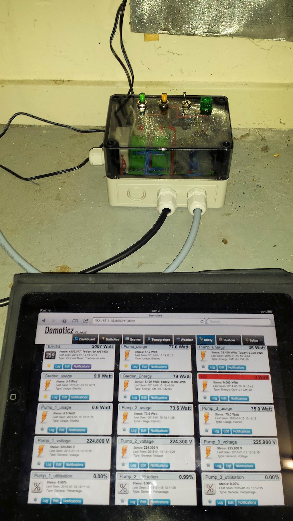 Remote control test