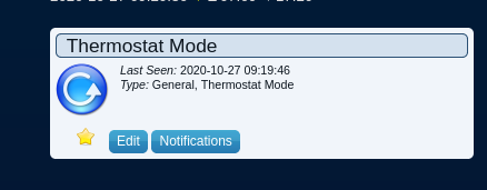 thermostat mode