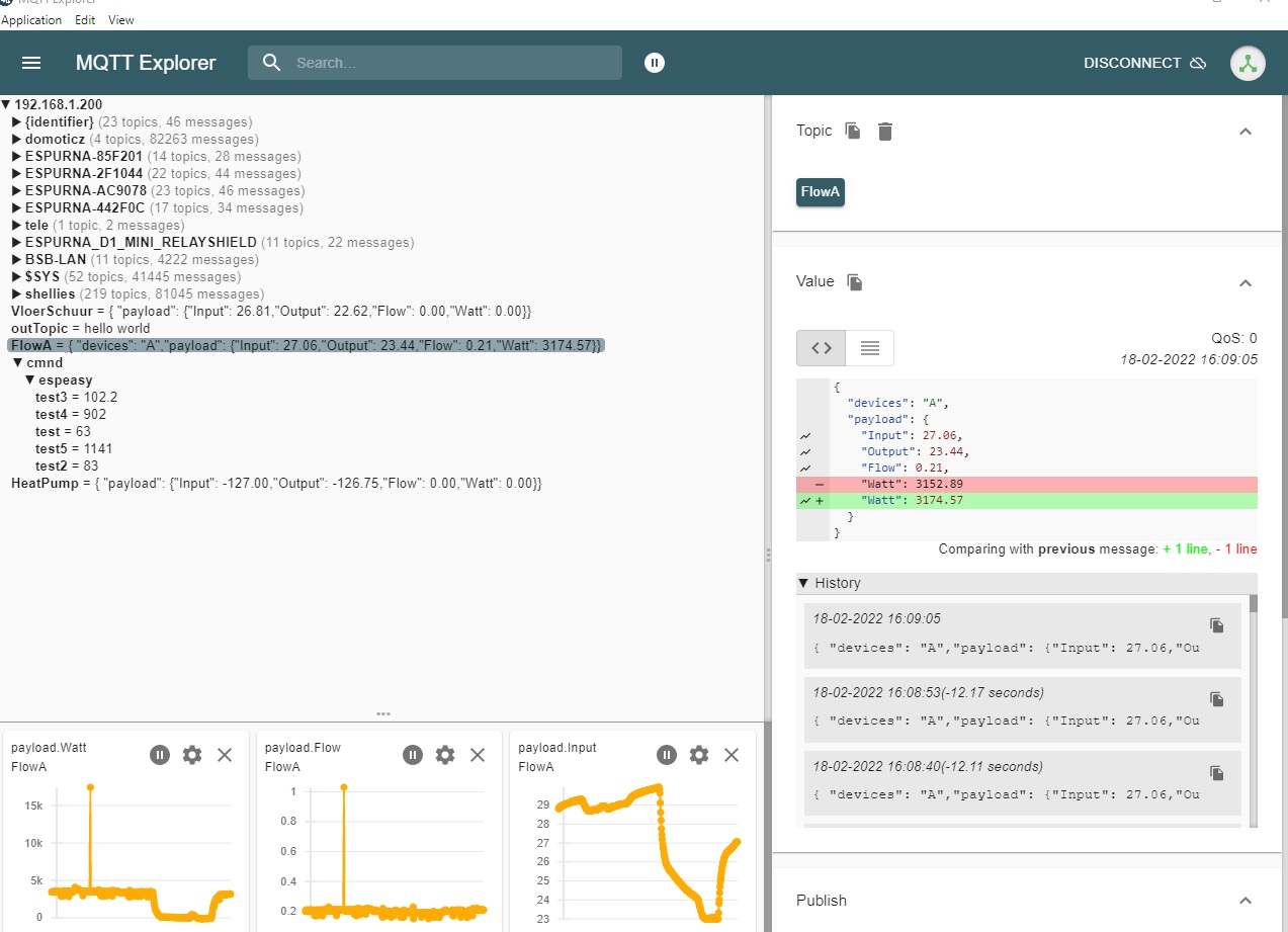 Screenshot MQTT Explorer