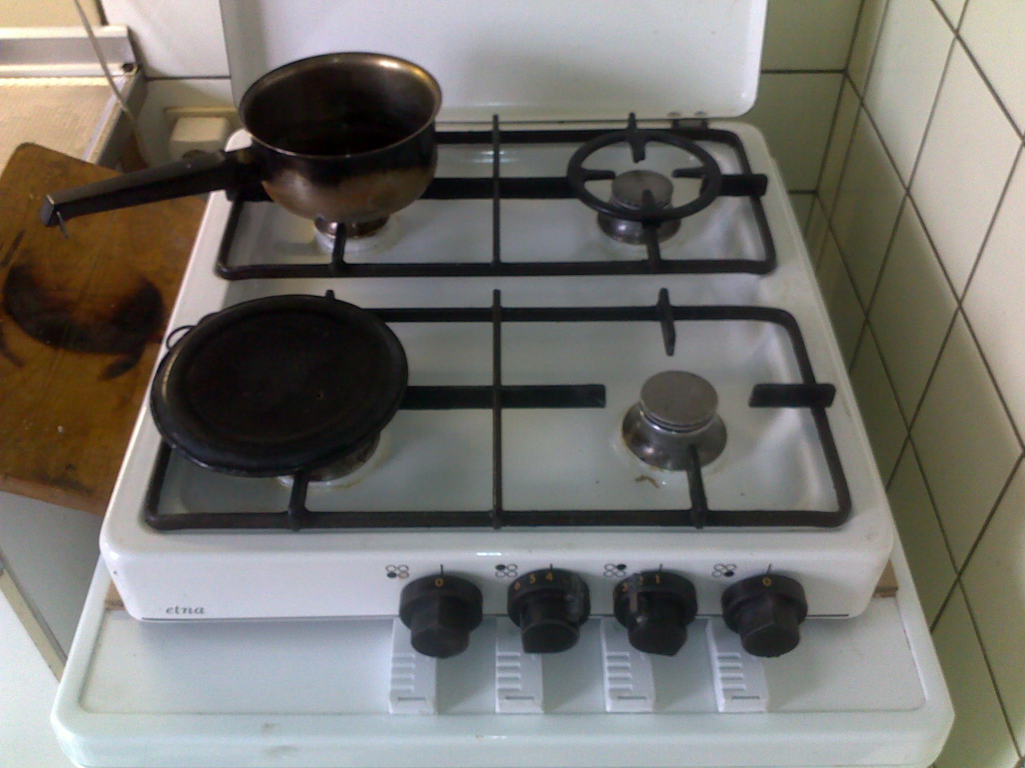 the gas-cooker