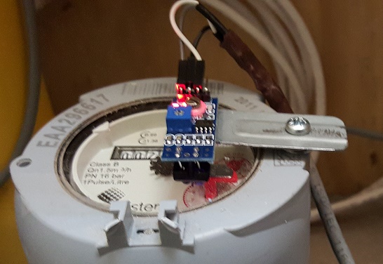 Watermeter mount