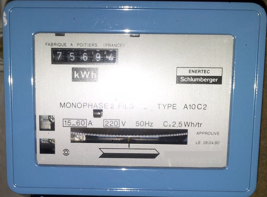Eletricity Rotary Disc Meter