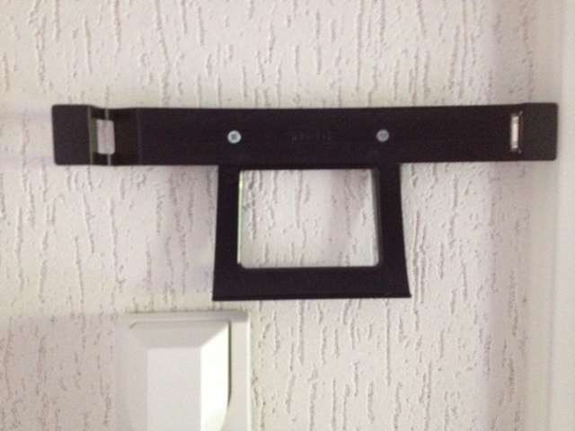 Wall mount for iPad1 from Loxone